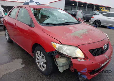 2010 Toyota Corolla Le z USA, uszkodzony, nr VIN 2T1BU4EE9AC238901